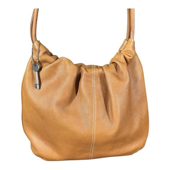 Fossil Leather Keyper Hobo Shoulder Bag - Picture 2 of 8